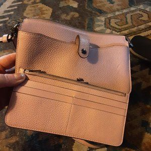 Coach crossbody with mini wallet
